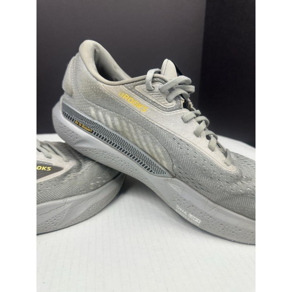 Brooks Adrenaline GTS 24 Running Shoes Mens Size 13 D Gray Athletic Sneakers - Picture 5 of 11